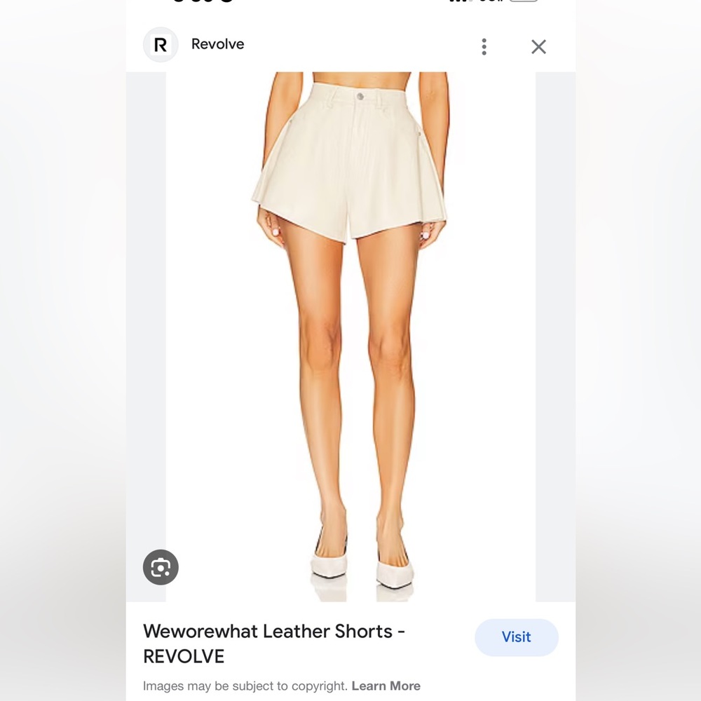 WeWoreWhat Flare Bell Short